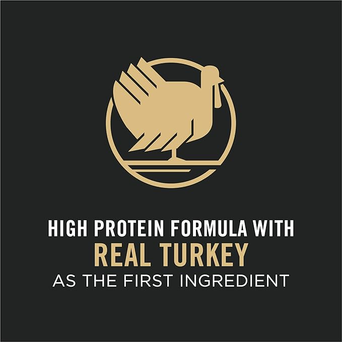 Purina Pro Plan Complete Essentials Shredded Blend Turkey and Rice Dog Food Dry Formula with Probiotics for Dogs - 33 lb. Bag