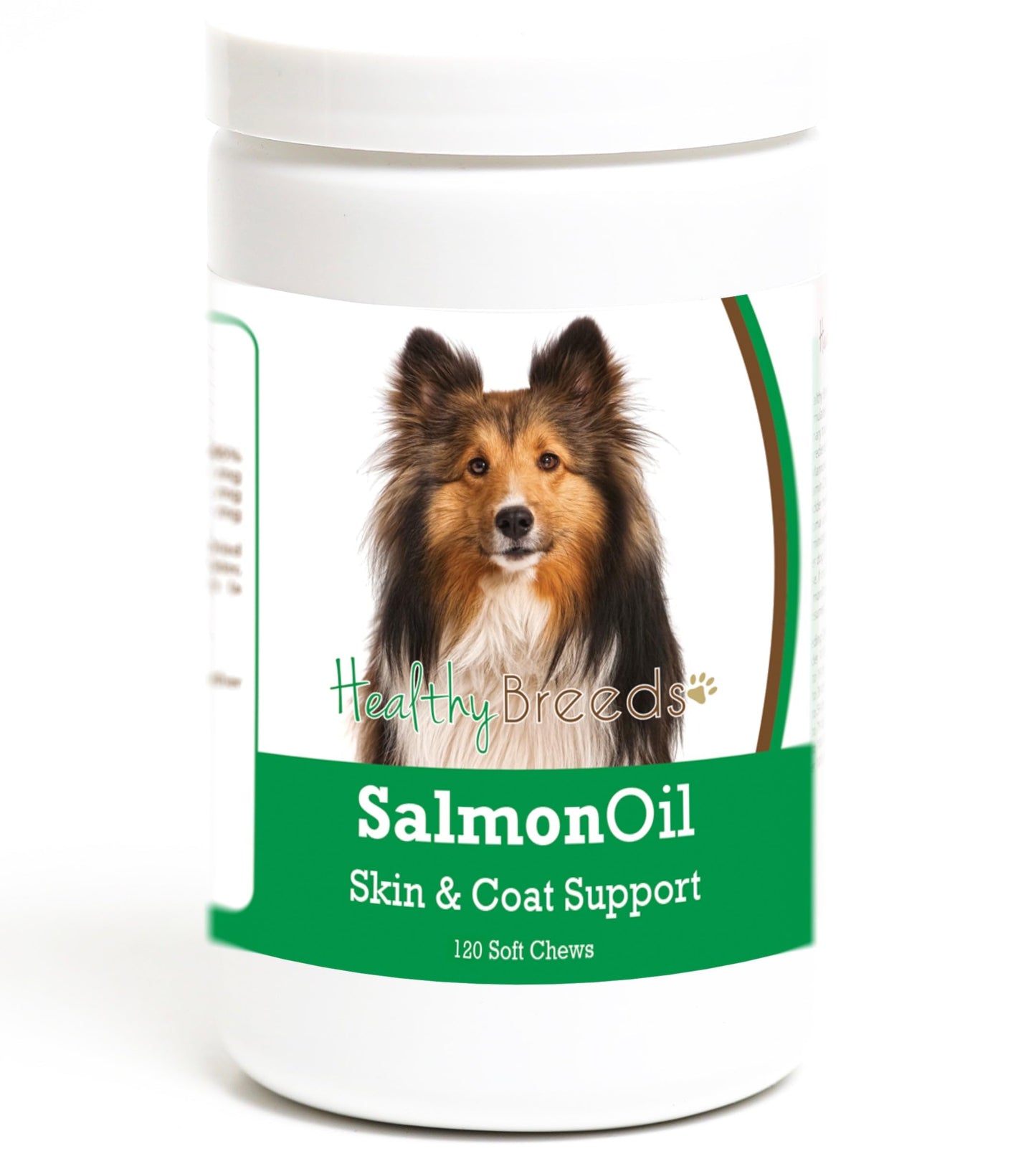 Healthy Breeds Shetland Sheepdog Salmon Oil Soft Chews 120 Count