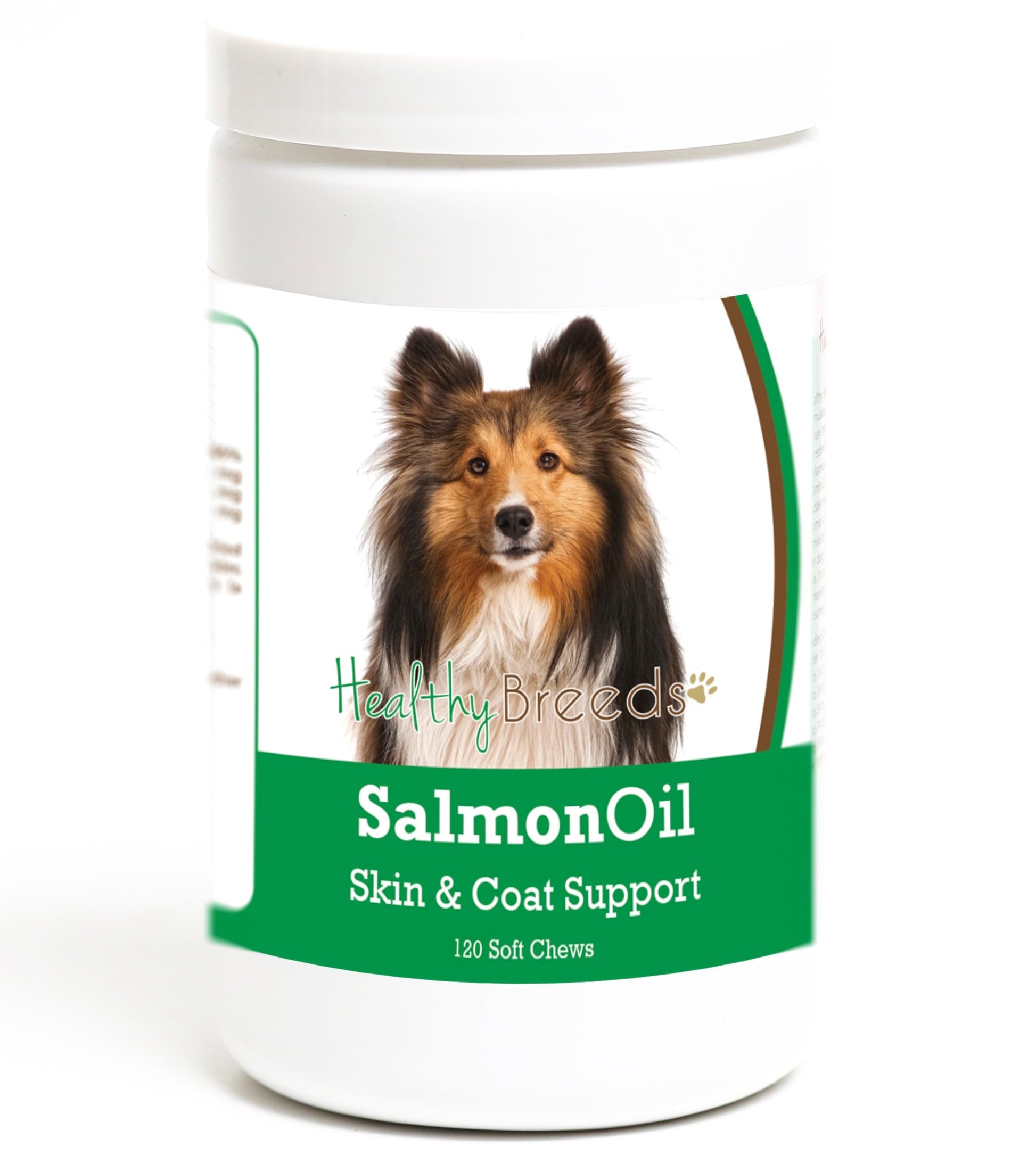 Healthy Breeds Shetland Sheepdog Salmon Oil Soft Chews 120 Count