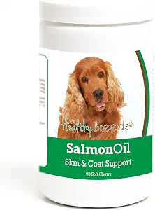 Healthy Breeds Cocker Spaniel Salmon Oil Soft Chews 90 Count