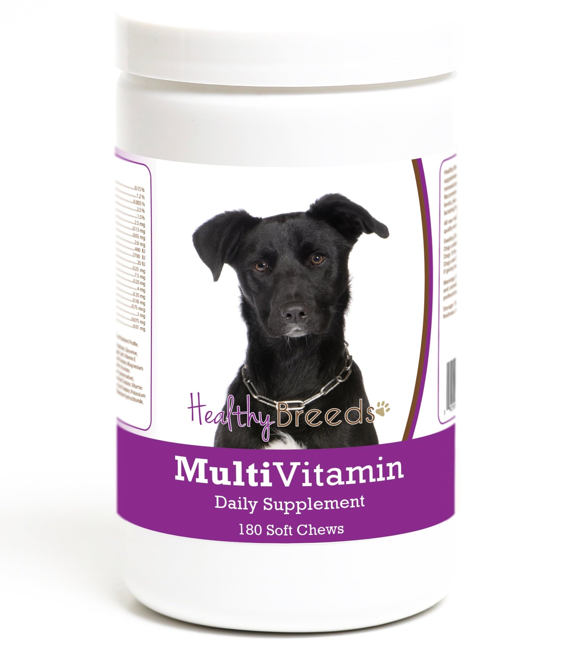 Healthy Breeds Mutt Multivitamin Soft Chew for Dogs 180 Count