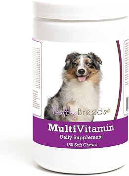 Healthy Breeds Australian Shepherd Multivitamin Soft Chew for Dogs 180 Count