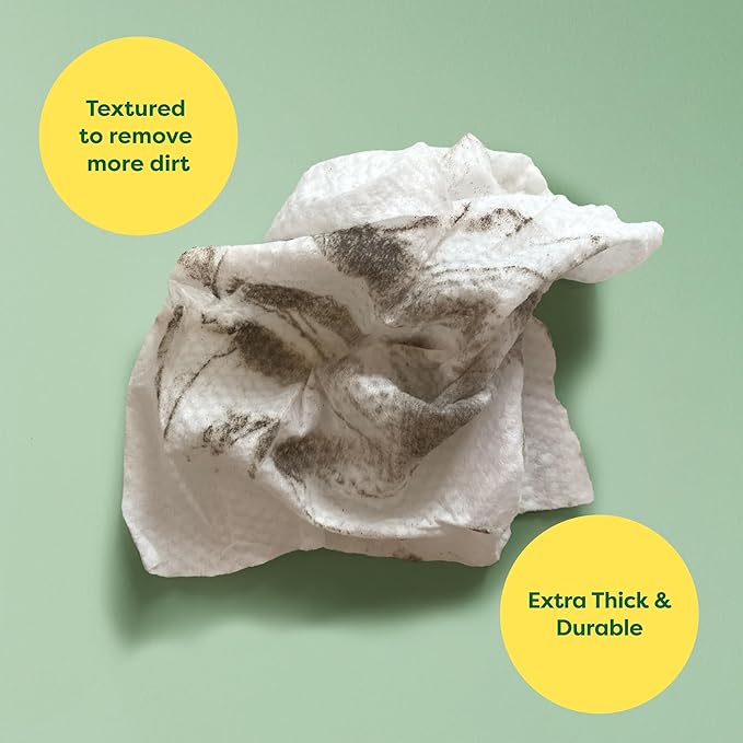 Earth Rated Dog Wipes, Hypoallergenic, Cleaning and Hydrating, for Grooming Paws, Body and Butt, Lavender Scented, 400 Count