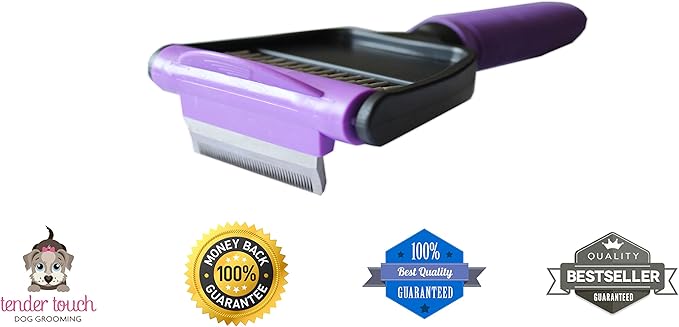 The Desheddinator 2 in 1 Pet Grooming Tool