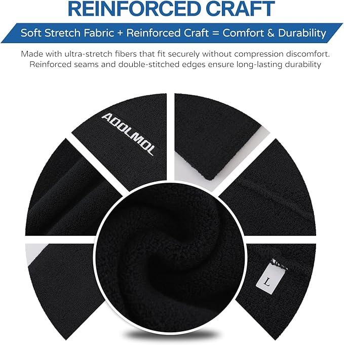 Dog & Cat Calming Hoodie – Soft Double-Layer Ear and Neck Cover for Anxiety Relief & Noise Protection, Elastic Pet Head Wrap for Grooming, Bath, Drying & Fireworks
