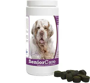 Healthy Breeds Clumber Spaniel Senior Dog Care Soft Chews 100 Count