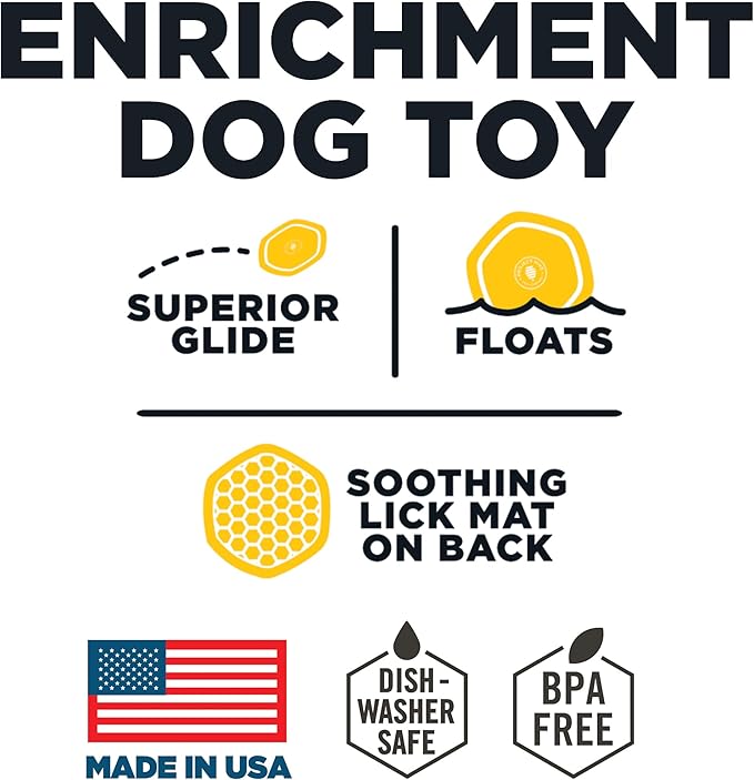 PROJECT HIVE ·PET COMPANY· - Hive Balls 2 Pack - Dog Balls - Toy for Large and Medium Breeds - Great for Fetch - Floats in Water - Durable and Tough for Aggressive chewers - Made in The USA