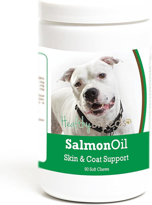 Healthy Breeds Pit Bull Salmon Oil Soft Chews 90 Count