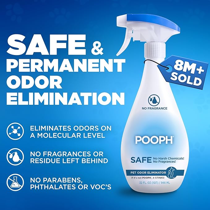 Pooph Pet Odor Eliminator 32 fl oz Bottle