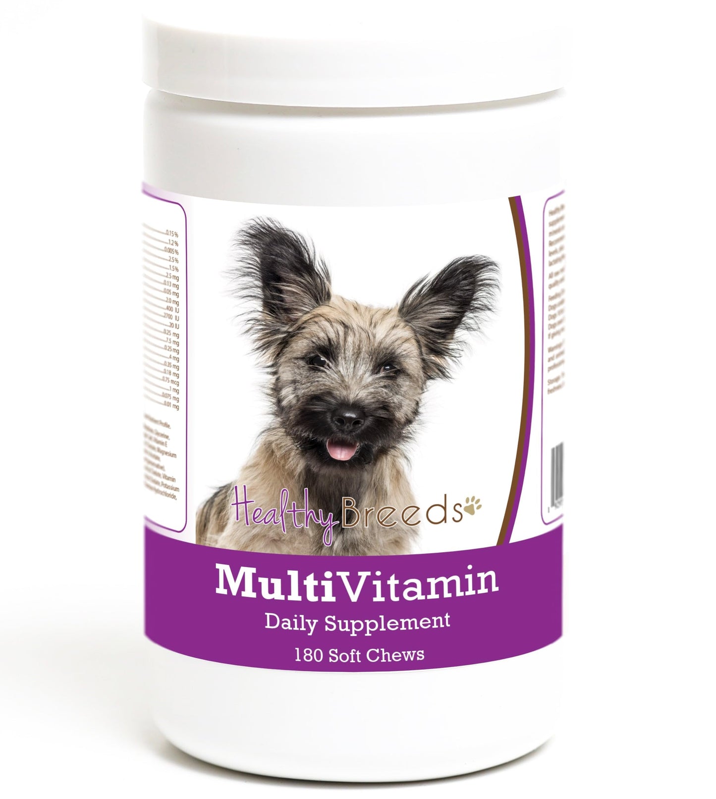 Healthy Breeds Skye Terrier Multivitamin Soft Chew for Dogs 180 Count