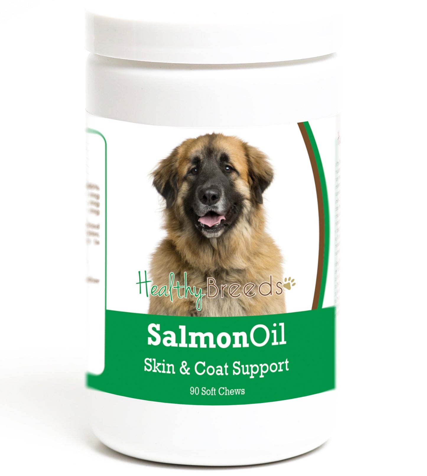 Healthy Breeds Leonberger Salmon Oil Soft Chews 90 Count