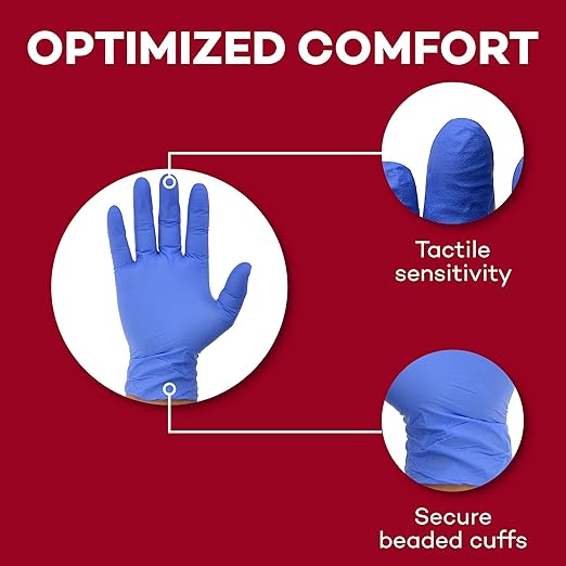 Dealmed Nitrile Gloves – Pallet of Size X-Large Disposable Nitrile Gloves, Non-Irritating Latex Free, Multi-Purpose Use for a First Aid Kit and More (84 Cases)