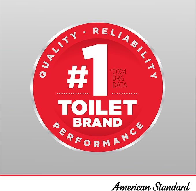 American Standard 606CA002.020 H2Option Two-Piece Toilet with Toilet Seat and Wax Ring, Elongated Front, Standard Height, Dual Flush, White, 0.92 - 1.28 gpf