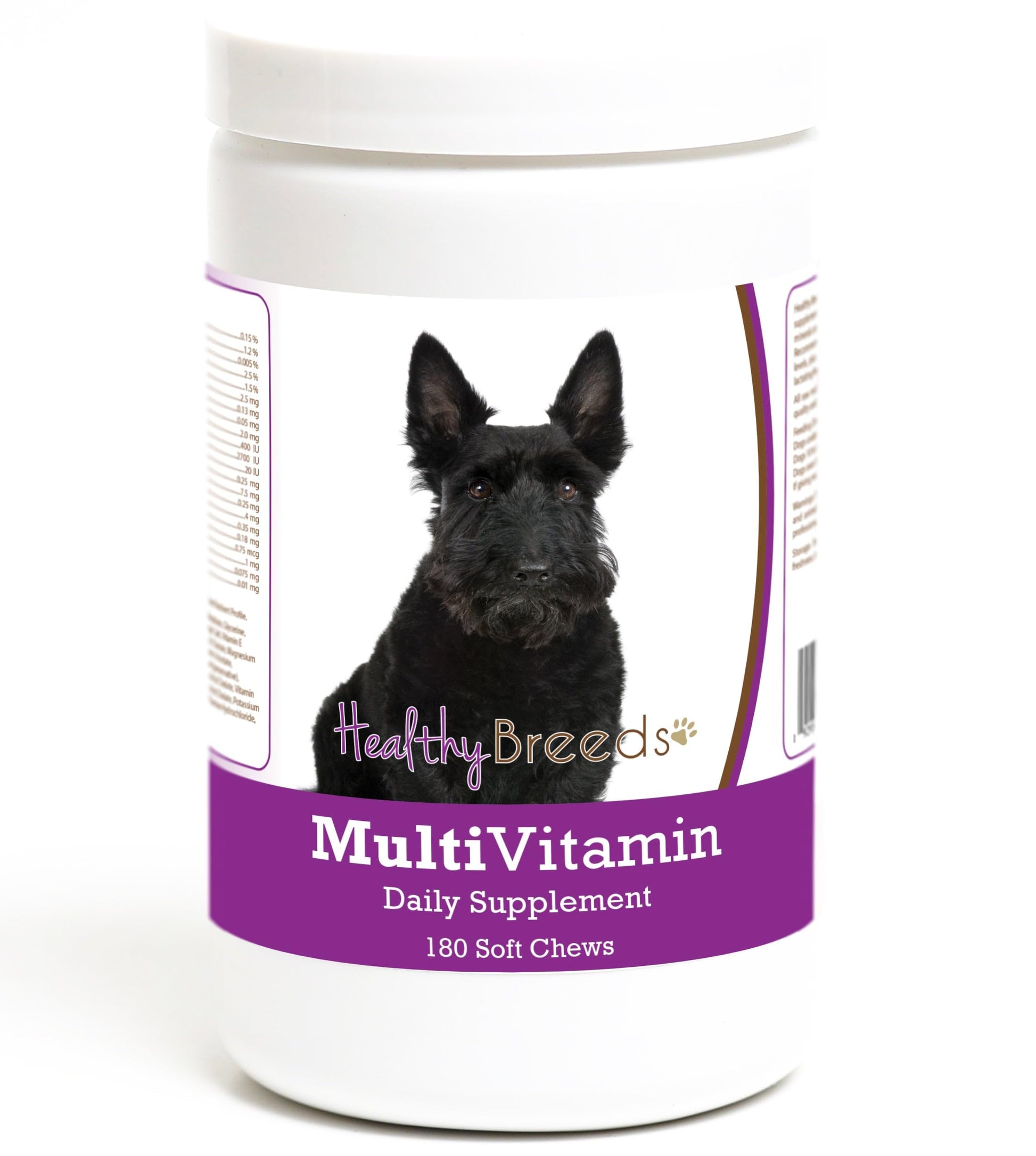 Healthy Breeds Scottish Terrier Multivitamin Soft Chew for Dogs 180 Count
