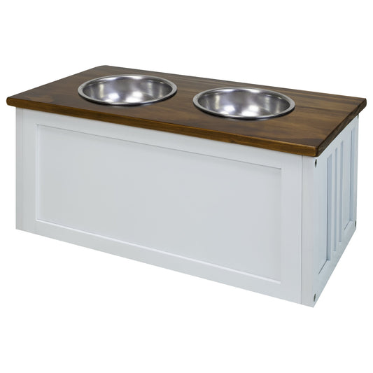 Casual Home Pet Feeder Storage Stand for Dogs - Medium - Image 1