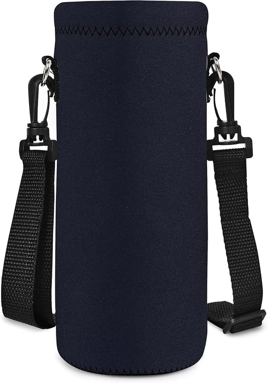 AUPET Water Bottle Bag Carrier,24oz/32oz Insulated Neoprene bottle Sling Holder Case Pouch Cover for 1000ML/750ML Bottles with Shoulder Strap for walking