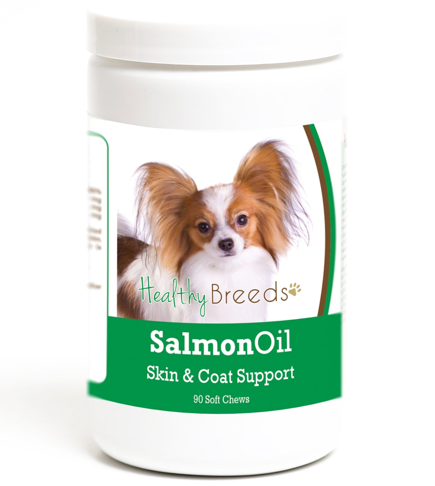Healthy Breeds Papillon Salmon Oil Soft Chews 90 Count