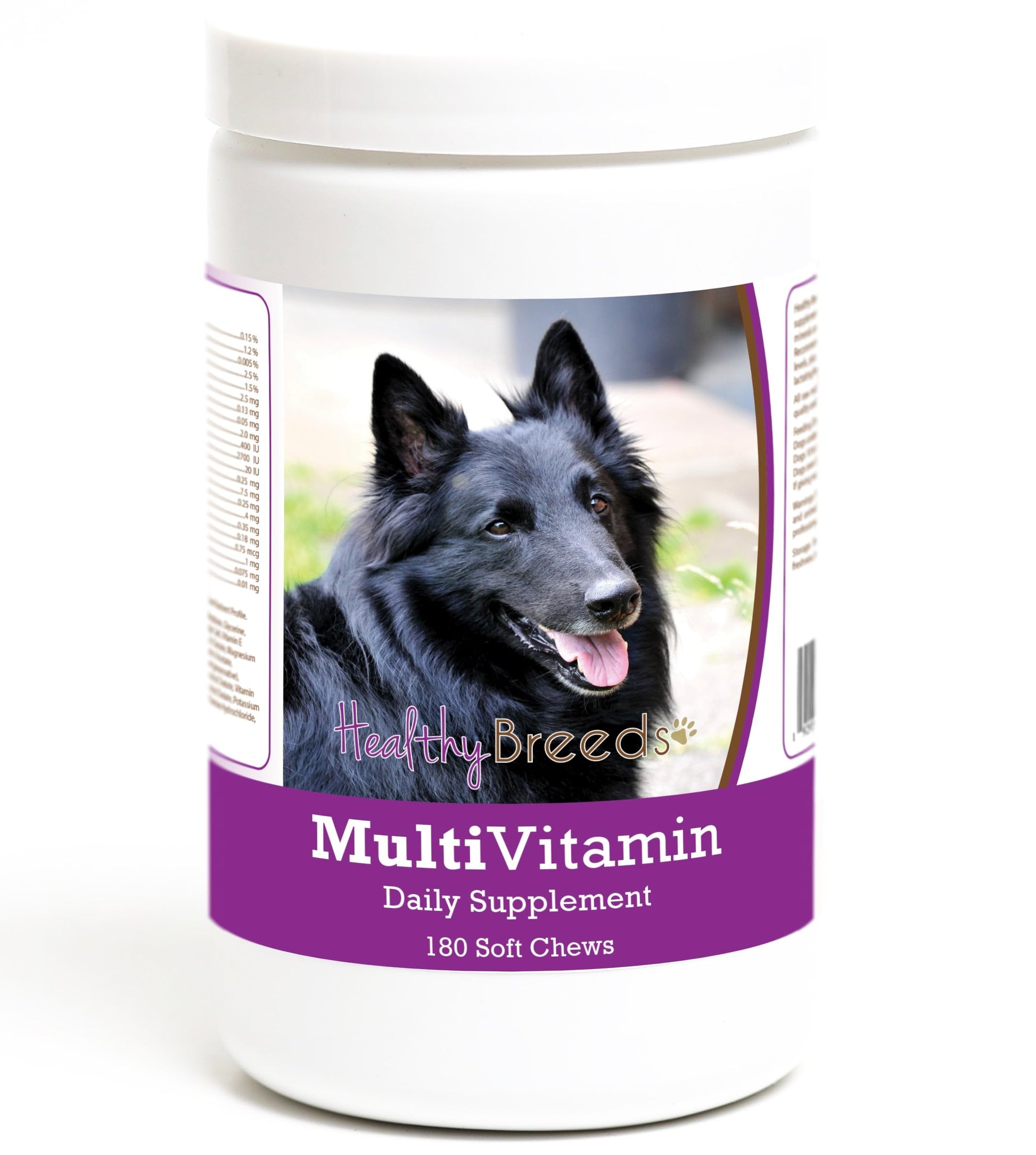Healthy Breeds Belgian Sheepdog Multivitamin Soft Chew for Dogs 180 Count