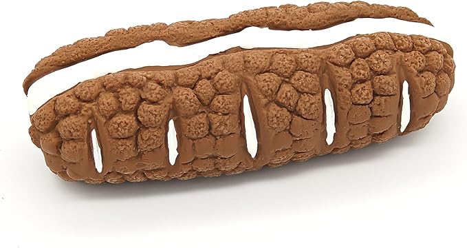 Natural Latex Dog Chew Toys 4&5 Piece Sets for Puppies&Dogs - Anxiety Relief&Teeth Cleaning Chew Toys, Waterproof for Indoor Outdoor Multiple Fun Themes (Set 8：Forest & Sea Explorer (5-Piece))