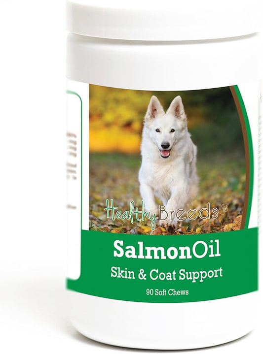 Healthy Breeds German Shepherd Salmon Oil Soft Chews 90 Count