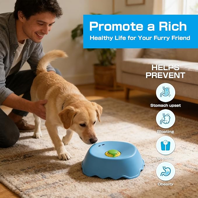 2026 Upgraded Slow Feeder Dog Bowls Interactive Dog Licking Toy & Lick Bowl for Dogs, Large Capacity Non-Slip Dog Lick Bowl for All Dogs (Black)