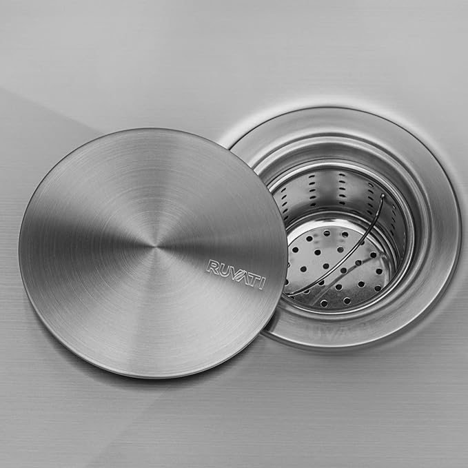 Ruvati 16 x 18 inch Undermount Bar Prep Tight Raduis 16 Gauge Kitchen Sink Stainless Steel Single Bowl - RVH7116