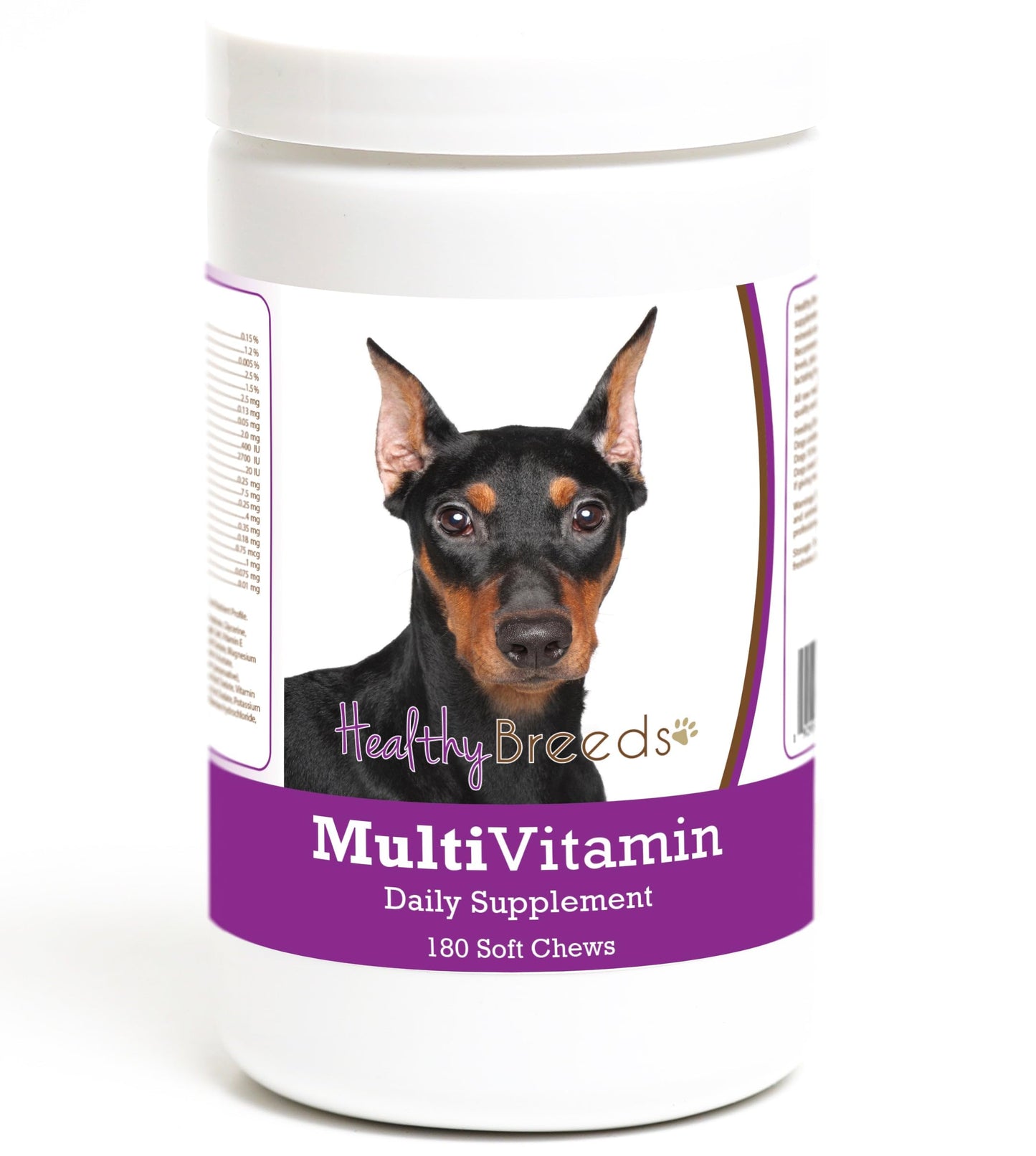 Healthy Breeds German Pinscher Multivitamin Soft Chew for Dogs 180 Count