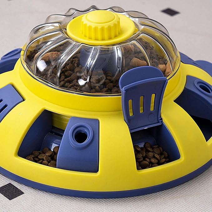 Genérico Dog Toys Dispensers Treats | Slow Adjustable - for Dogs, for Enrichment and Mental Stimulation, Small Breeds A