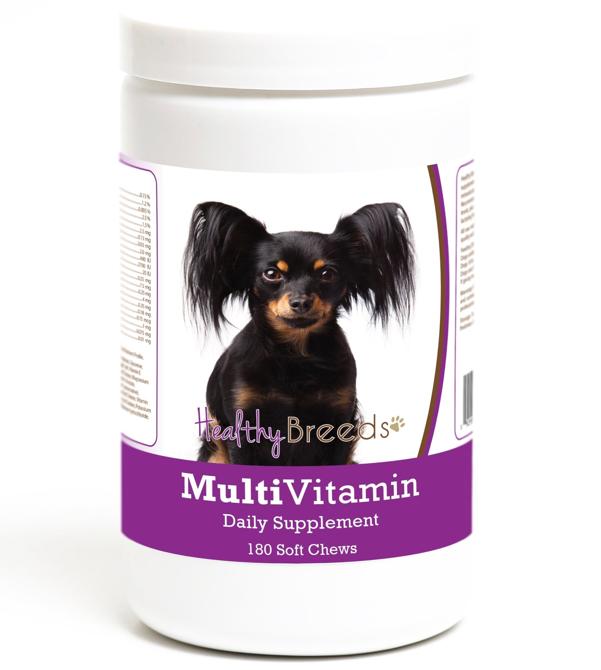 Healthy Breeds Russian Toy Terrier Multivitamin Soft Chew for Dogs 180 Count