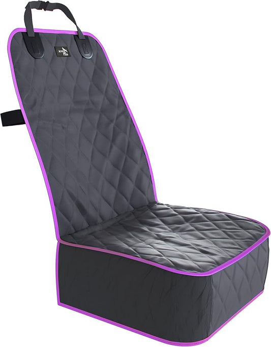 Active Pets Dog Car Seat Cover, Waterproof Front Seat Protector for SUV Truck Sedan, Pet Safety Travel Comfort System with Universal Fit, Pink