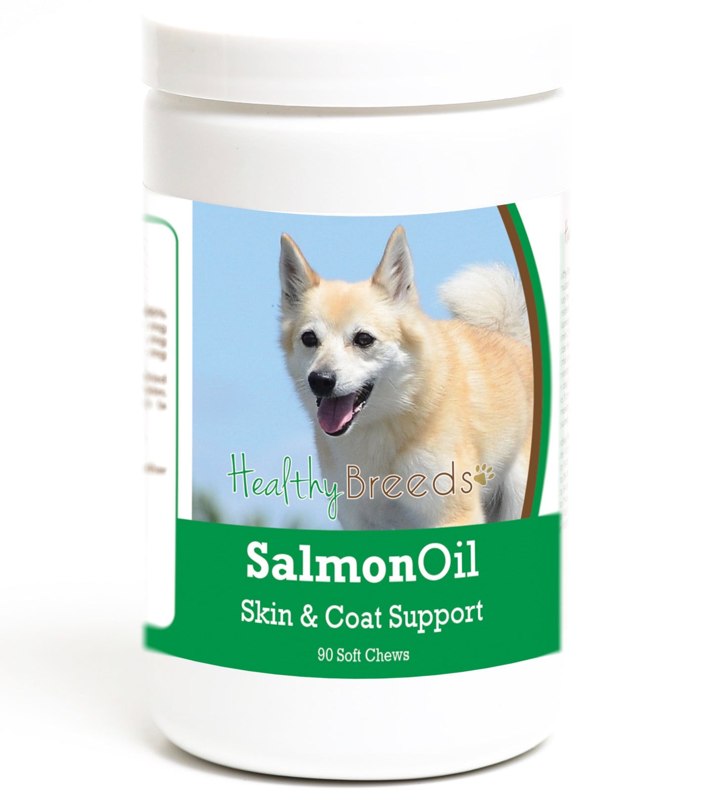 Healthy Breeds Norwegian Buhund Salmon Oil Soft Chews 90 Count