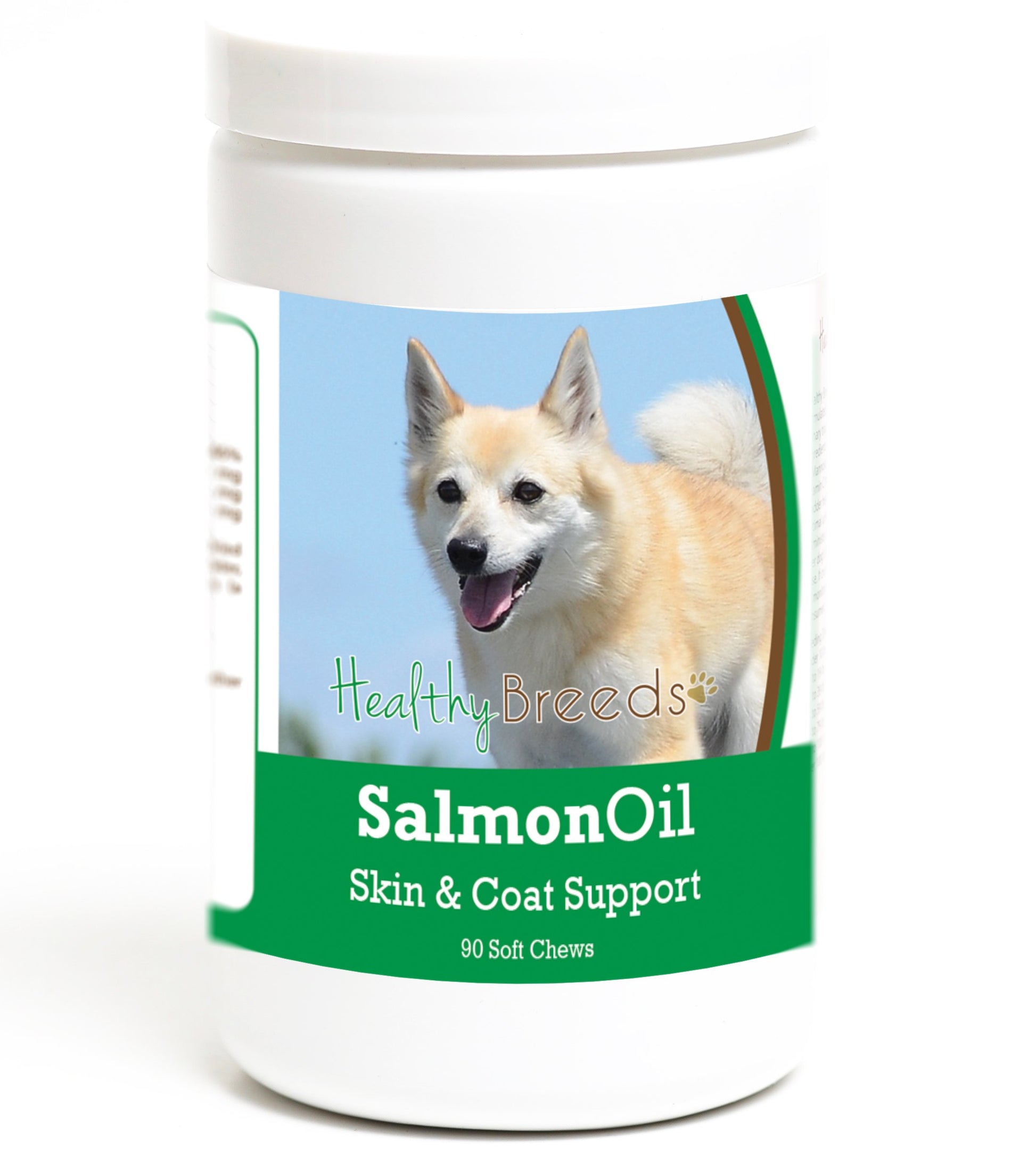 Healthy Breeds Norwegian Buhund Salmon Oil Soft Chews 90 Count