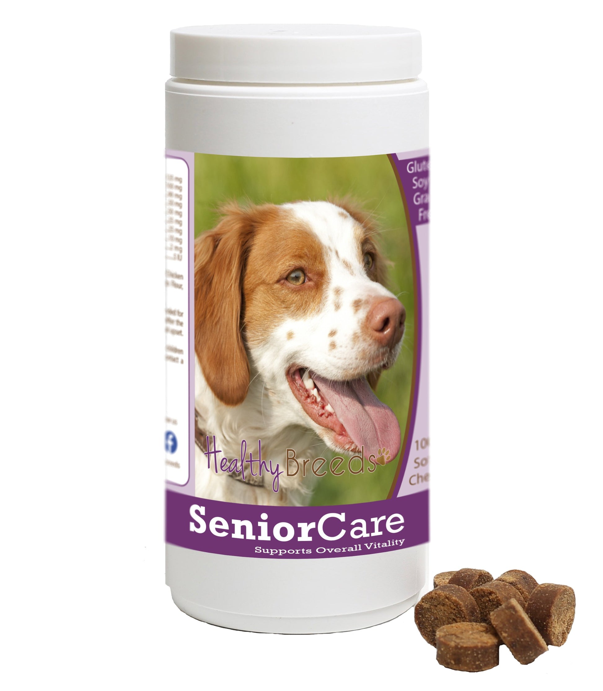 Healthy Breeds Brittany Senior Dog Care Soft Chews 100 Count