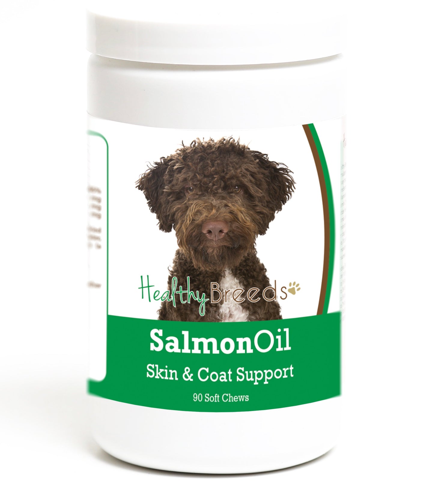 Healthy Breeds Lagotti Romagnoli Salmon Oil Soft Chews 90 Count