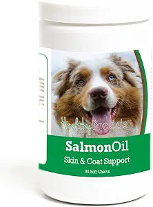 Healthy Breeds Australian Shepherd Salmon Oil Soft Chews 90 Count