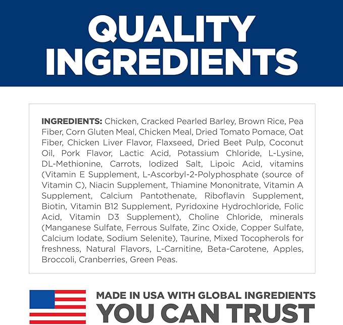 Hill's Science Diet Adult Perfect Weight Small Bites Dry Dog Food, Chicken, 4 lb. Bag