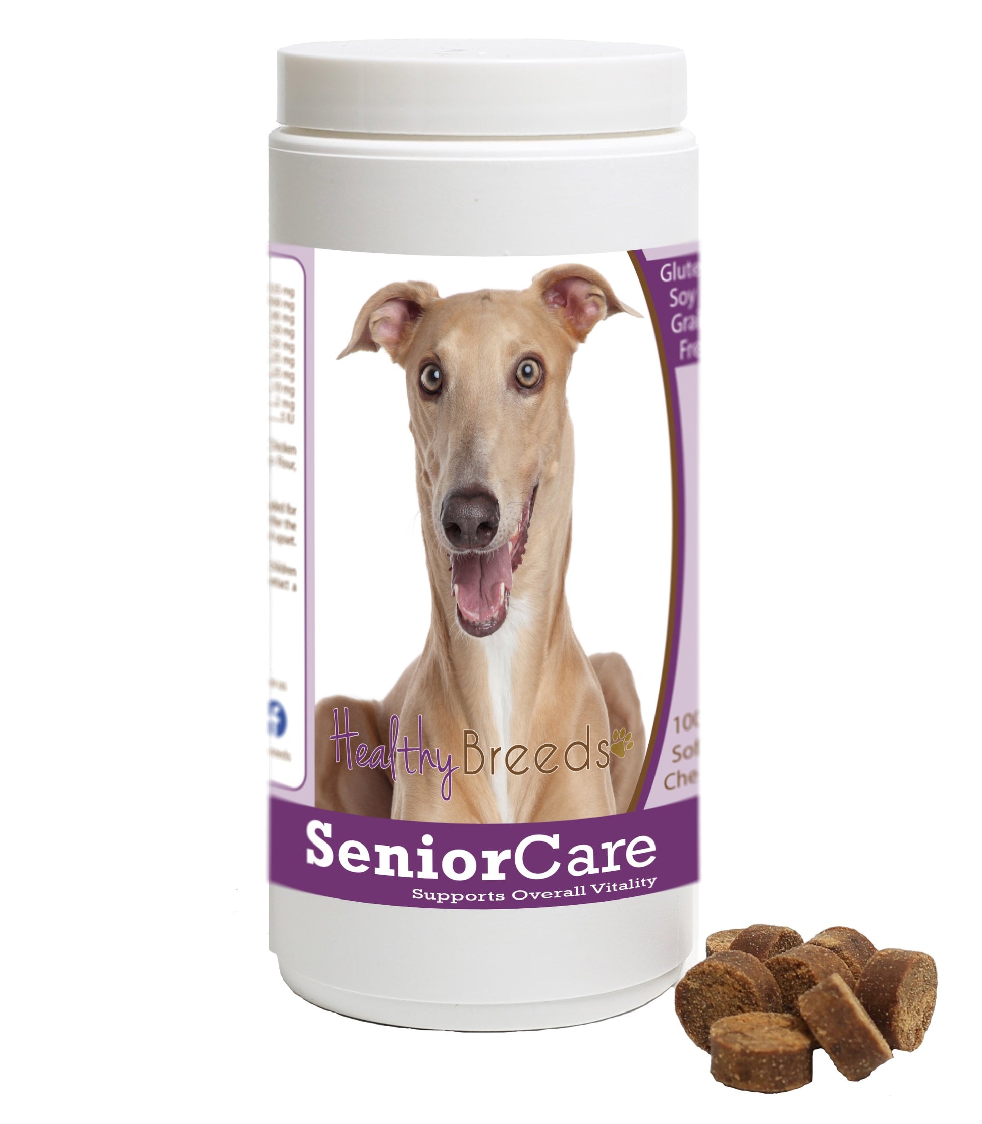 Healthy Breeds Italian Greyhound Senior Dog Care Soft Chews 100 Count