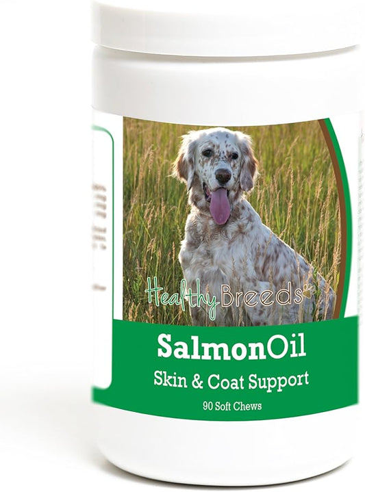 Healthy Breeds English Setter Salmon Oil Soft Chews 90 Count