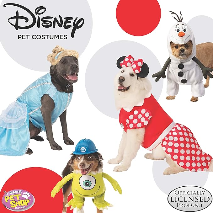 Rubie's Disney Mickey & Friends Mickey Mouse Christmas Pet Accessory Set, Small-Medium