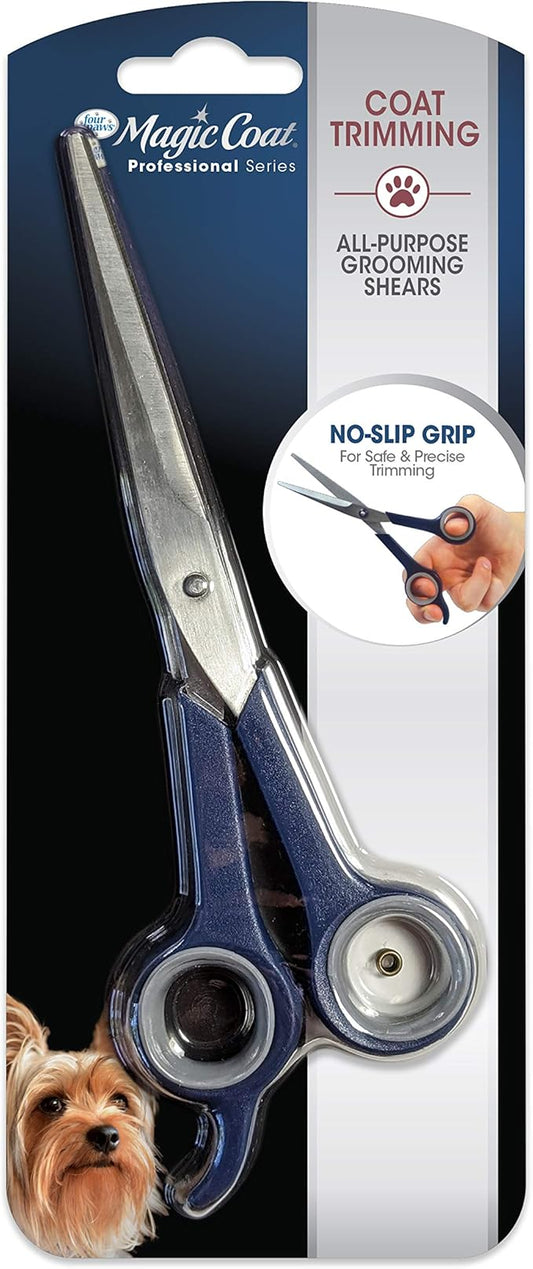 Four Paws Magic Coat Professional Series All-Purpose Dog Grooming Shears, 7.5 in
