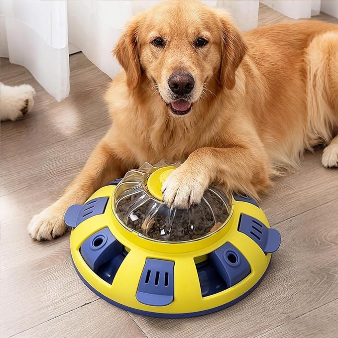 Genérico Dog Toys Dispensers Treats | Slow Adjustable - for Dogs, for Enrichment and Mental Stimulation, Small Breeds A