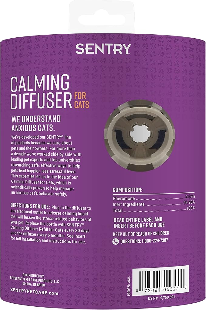 SENTRY PET CARE Sentry® Calming Diffuser Cat 1.5oz