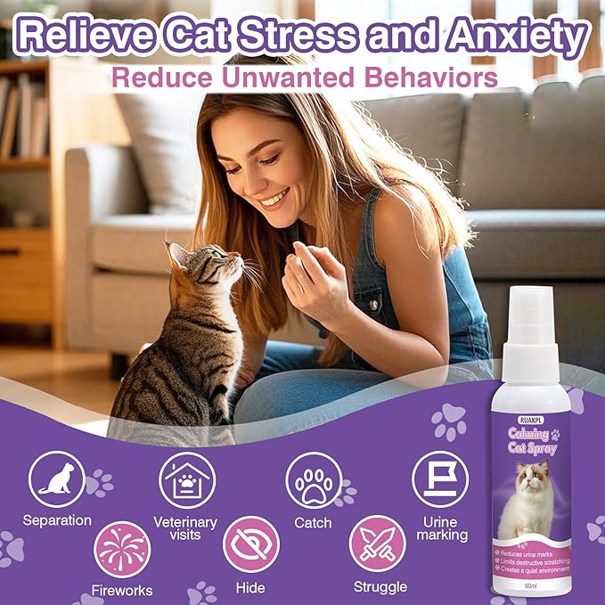 Cat Calming Spray 60 ML 2 Pack