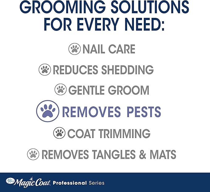 Four Paws Magic Coat Professional Series Grooming Kit - Trimmers, Nail Clippers, and Brushes for Dogs & Cats