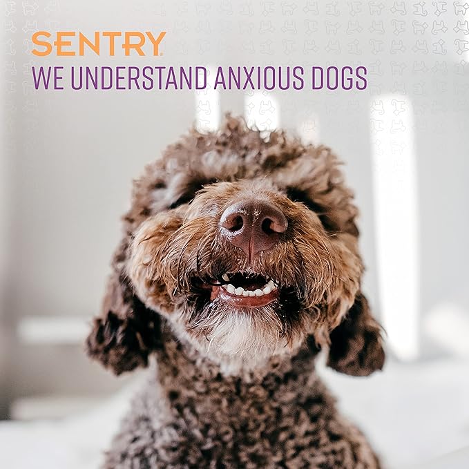 Sentry PET Care Sentry Calming Spray for Dogs, Uses Pheromones to Reduce Stress, Easy Spray Application, Helps Dogs with Separation, Travel, Loud Noises, and Anxiety, Packaging May Vary