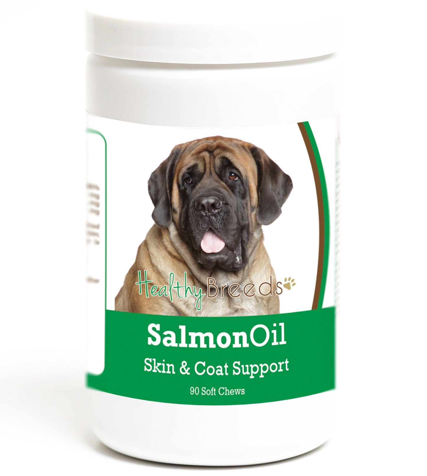 Healthy Breeds Mastiff Salmon Oil Soft Chews 90 Count