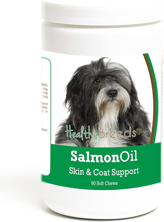 Healthy Breeds Lhasa Apso Salmon Oil Soft Chews 90 Count