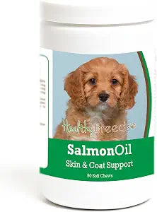 Healthy Breeds Cavapoo Salmon Oil Soft Chews 90 Count