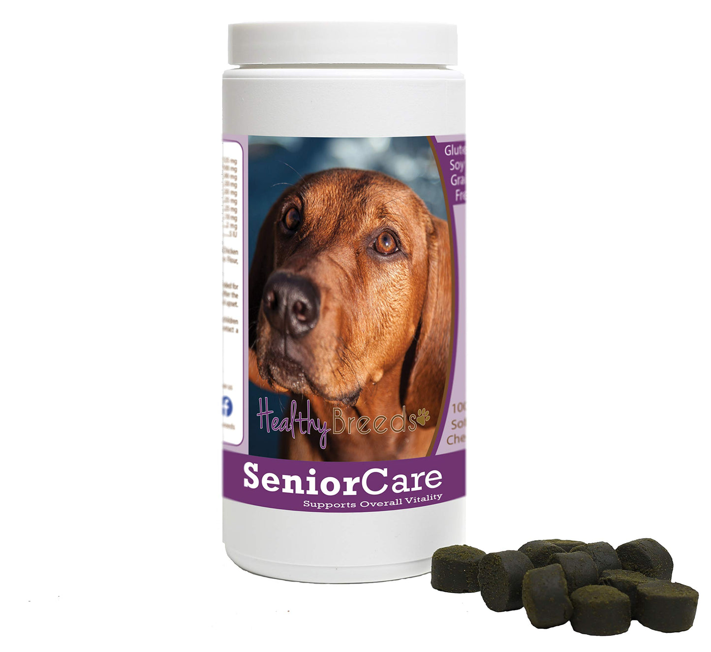 Healthy Breeds Redbone Coonhound Senior Dog Care Soft Chews 100 Count