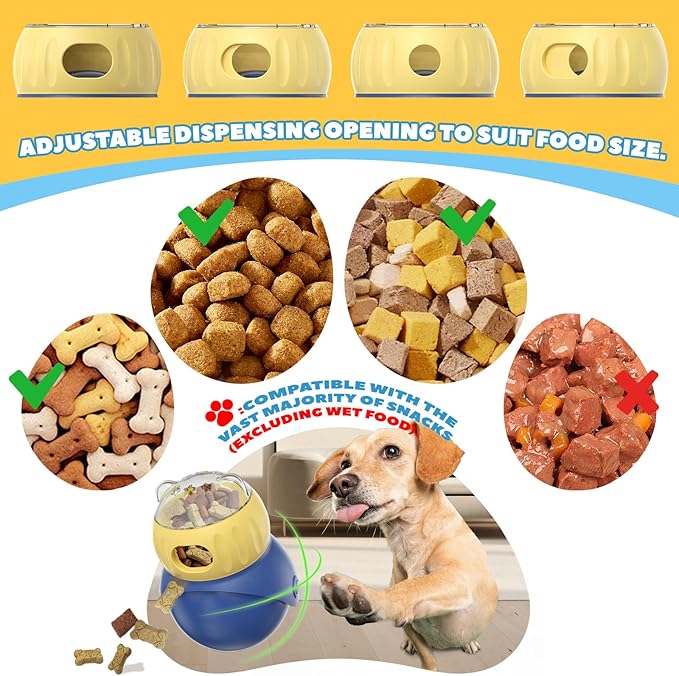 Indestructible Frozen Dog Chew Toy and Interactive Dog Toys for Treat Dispensing Slow Feeding